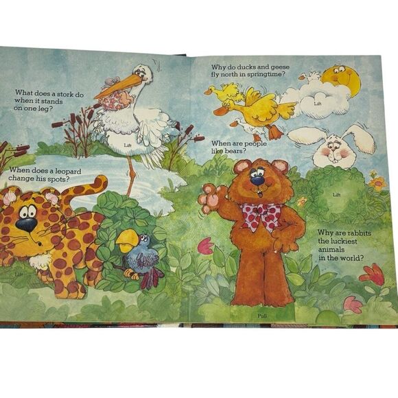 Vintage Hallmark Cards THE SILLY RIDDLE SCHOOL Action Surprise Book - Picture 3 of 5